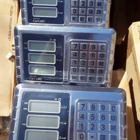 تصویر ترازو دیجیتال کمری نمایشگر ۶ رقم استیل 