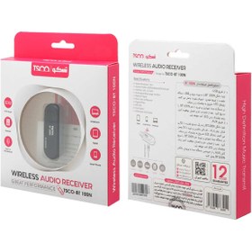 تصویر دانگل بلوتوث تسکو  BT100N Tsco BT100N wireless audio receiver