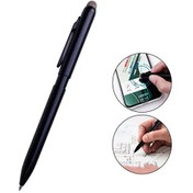 تصویر قلم لمسی 2 در 1 فلزی شیائومی Xiaomi Lampo metal gel pen touch stylus pen 