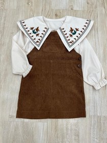 تصویر بیلر مخمل دخترانه dress