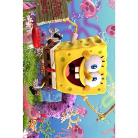 تصویر فرشینه اتاق کودک طرح باب اسفنجی Nursery Rug spongeBob