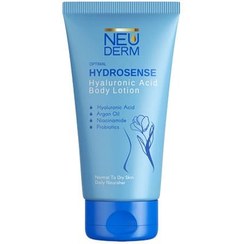 تصویر لوسیون بدن نئودرم هیالورونیک اسید حجم ۱۵۰ میلی لیتر 