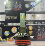 تصویر هدلایت خودرو توبیز (Tobys) مدل M8 Pro Max پایه H1 توان ۷۵ وات با ۱ سال گارانتی 