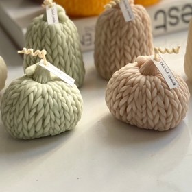 تصویر شمع کدو بافت 