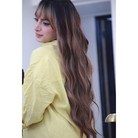 تصویر ‌کلاهگیس مدل راپونزل 