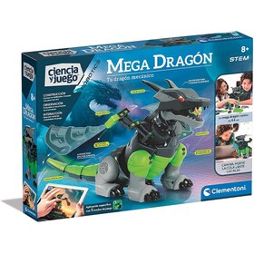 تصویر سازه رباتیک اژدها کلمنتونی Mecha Dragon Robot Clementoni 