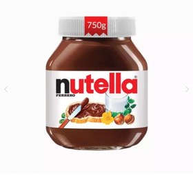 تصویر شکلات صبحانه نوتلا nutella با طعم کرم فندقی 750 گرم 