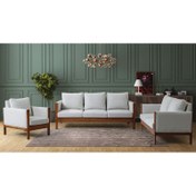 تصویر ست مبل هفت‌نفره آفر مدل لافیک 