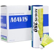 تصویر توپ بدمینتون یونکس مدل ماویس 350 | اورجینال | مجموعه 10 بسته ای 