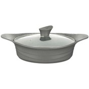 تصویر تابه درب دار عروس مدل دیاکو سایز ۲۸ 