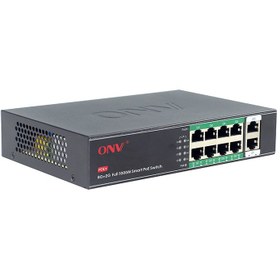 تصویر سوییچ 8 پورت poe onvمدل ONV-H3108P 