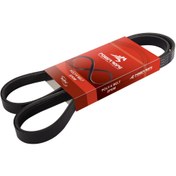 تصویر خرید تسمه دینام پراید، تیبا و ساینا پاور روپ قرمز | گارانتی و اصل 