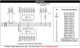 تصویر رگولاتور بانک خازنی، لیفاسا مدل MCE12ADV400 