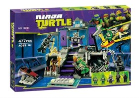 تصویر لگو نبرد شریدر و لاکپشت های نینجا 477 قطعه مدل Ninja Turtle 10264_اسباب بازی 