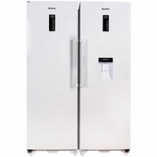 تصویر یخچال فریزر دوقلو بنس 40 فوت مدل آرامیس Beness Aramis 40 cubic feet Refrigerator