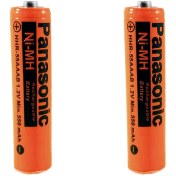 تصویر باتری نیم قلمی قابل شارژ پاناسونیک مدل HHR-550 بسته 2 عددی 