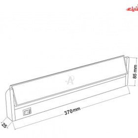 تصویر چراغ دیواری ال ای دی 5 وات فاین الکتریک FEC-4076 