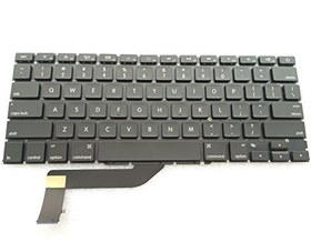 تصویر صفحه کلید جایگزینی لپ تاپ جدید برای سری MacBook Pro A1398 15 &quot;سری طرح سیاه سیاه A1398 