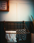 تصویر بند رخت شوفاژی آس کد 8611 