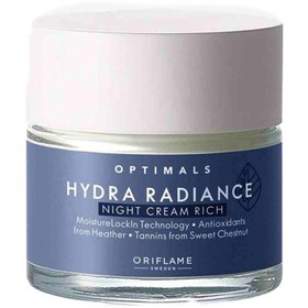 تصویر کرم شب غنی هیدرا رِیدیِنس اپتیمالز ریچ Optimals Hydra Radiance Night Cream Rich Oriflame Optimals Hydra Radiance Night Cream Rich