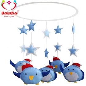 تصویر آویز تخت کودک هیاهو مدل Brandon 