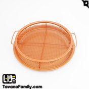 تصویر سینی توری روغن گیر گرد 