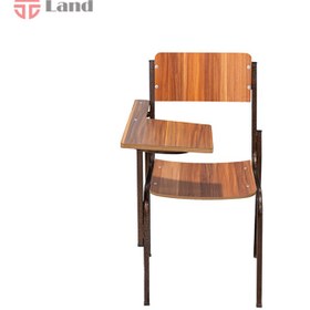 تصویر صندلی آموزشی دسته دار چوبی پارسمن Educational chair with wooden handle