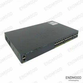 تصویر سوئیچ سیسکو مدل WS-C2960X-24TS-L استوک Cisco WS-C2960X-24TS-L 24Port Switch Stock