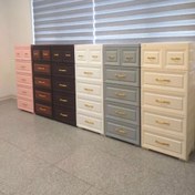 تصویر دراور پلاستیک ۶ کشو مدل S5 