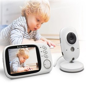 تصویر پیجر تصویری کودک دوربین دار Syosin VB603 baby video monitor code:8764/6901/3203