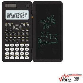 تصویر ماشین حساب علمی و پد نوشتن گرین Green scientific calculator & writing pad Green scientific calculator & writing pad