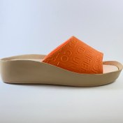 تصویر صندل زنانه لاتین شیما زیره قایقی جلوباز 