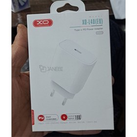 تصویر شارژ دیواری تک پورت تایپ سی 18 وات ایکس او XO L40 Wall Adapter with USB-C port 18W 