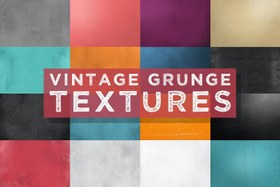 تصویر تکسچر قدیمی گرانج (16 عدد) Vintage Grunge Textures