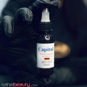 تصویر رنگ تاتو مشکی کاپیتال Capital Black 