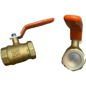 تصویر شیر گازی آذر 1.1/4 اینچ 