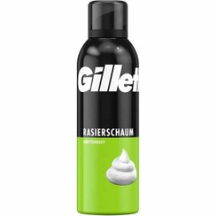 تصویر فوم اصلاح ژیلت مدل Lemon حجم ۲۰۰ میلی لیتر 