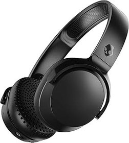 تصویر Skullcandy Riff Wireless 2 هدفون گوش با MIC/34 ساعته باتری/جفت شدن چند منظوره/فناوری یافتن کاشی داخلی-سیاه Skullcandy Riff Wireless 2 On-Ear Headphones with Mic/ 34-Hour Battery Life/Multipoint Pairing/Built-in Tile Finding Technology - Black