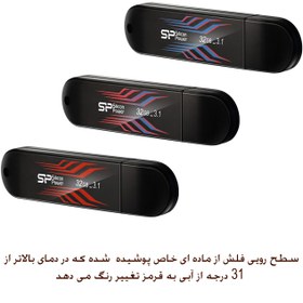 تصویر فلش مموری سیلیکون پاور Blaze B10 USB 3 ظرفیت 32 گیگابایت Silicon Power Blaze B10 USB 3 Flash Drive-32GB