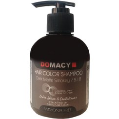 تصویر شامپو رنگساژ دوماسی 6.18 حجم 300 میلی لیتر 