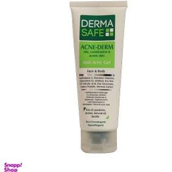 تصویر ژل ضد جوش درماسیف (Dermasafe) مدل Acne Derm حجم 75 میلی‌لیتر 