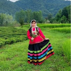 تصویر لباس محلی دخترانه 12 تا 15 سال کد124 