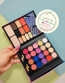 تصویر پالت سایه چشم باربی و گربه بزرگ ۱۶ رنگ با آینه 