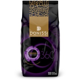 تصویر دانه قهوه دونیسی donissi گرادیان 70% عربیکا وزن 1 کیلوگرم Donissi coffee bean gradian powder weight 1kg