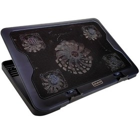 تصویر پایه خنک کننده لپ تاپ 5 فن مدل COOLPAD SY-C5 ا SY-C5 5 fan Laptop Cooling Base SY-C5 5 fan Laptop Cooling Base
