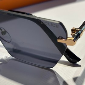 تصویر عینک دودی پلیس uv 