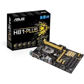 تصویر مادربرد ایسوس MOTHERBOARD ASUS H81 PLUS new LGA 1150 