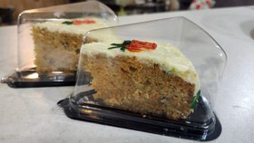 تصویر کیک هویح و گردو 