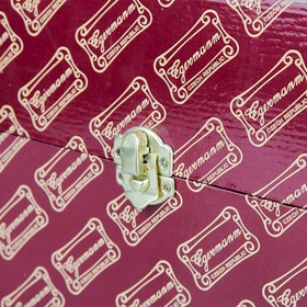 تصویر سرویس تنگ و گیلاس طلاکوب گل برجسته خمره ایی 