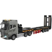 تصویر ماکت تریلی فلزی مقیاس ۱:۲۴ جعبه دار 